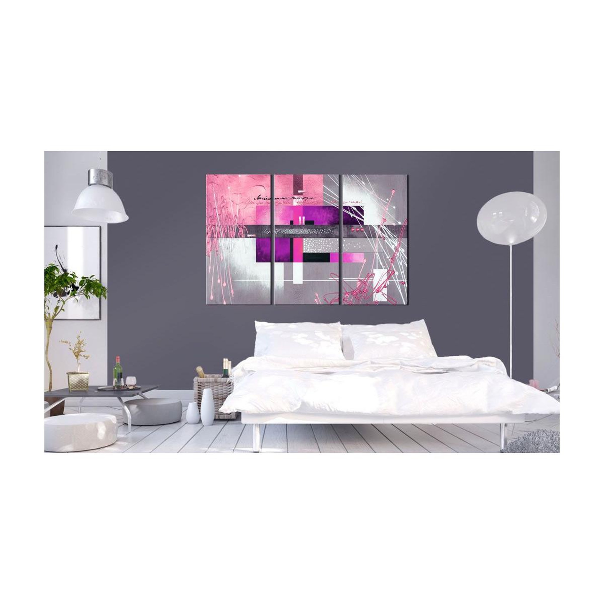 Voir la diapositive 2 : Paris Prix Tableau Imprimé  Winter Blush