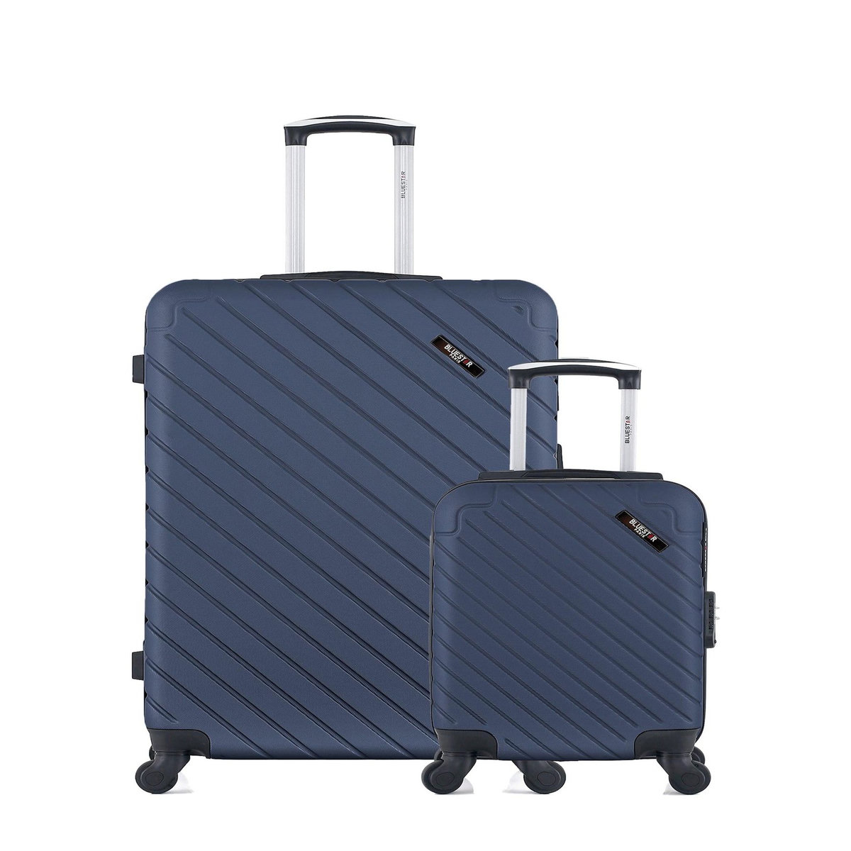 BLUESTAR BLUESTAR - Lot de 2 Valise grand format et valise cabine XXS CITE -