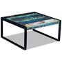 VIDAXL Table basse Bois de recuperation massif 80 x 80 x 40 cm