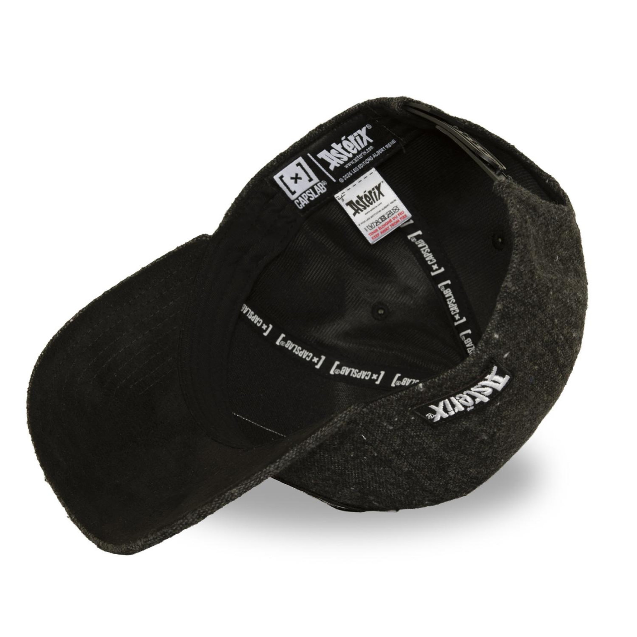 Voir la diapositive 5 : CAPSLAB Casquette trucker premium en nepi avec patch asterix nepi