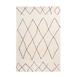 Paris Prix Tapis Motif Géométrique  Orlando  Ivoire. Coloris disponibles : Blanc