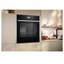 Voir la diapositive 4 : Neff Four intégrable multifonction 71l 60cm a+ pyrolyse noir - B64CS71N0