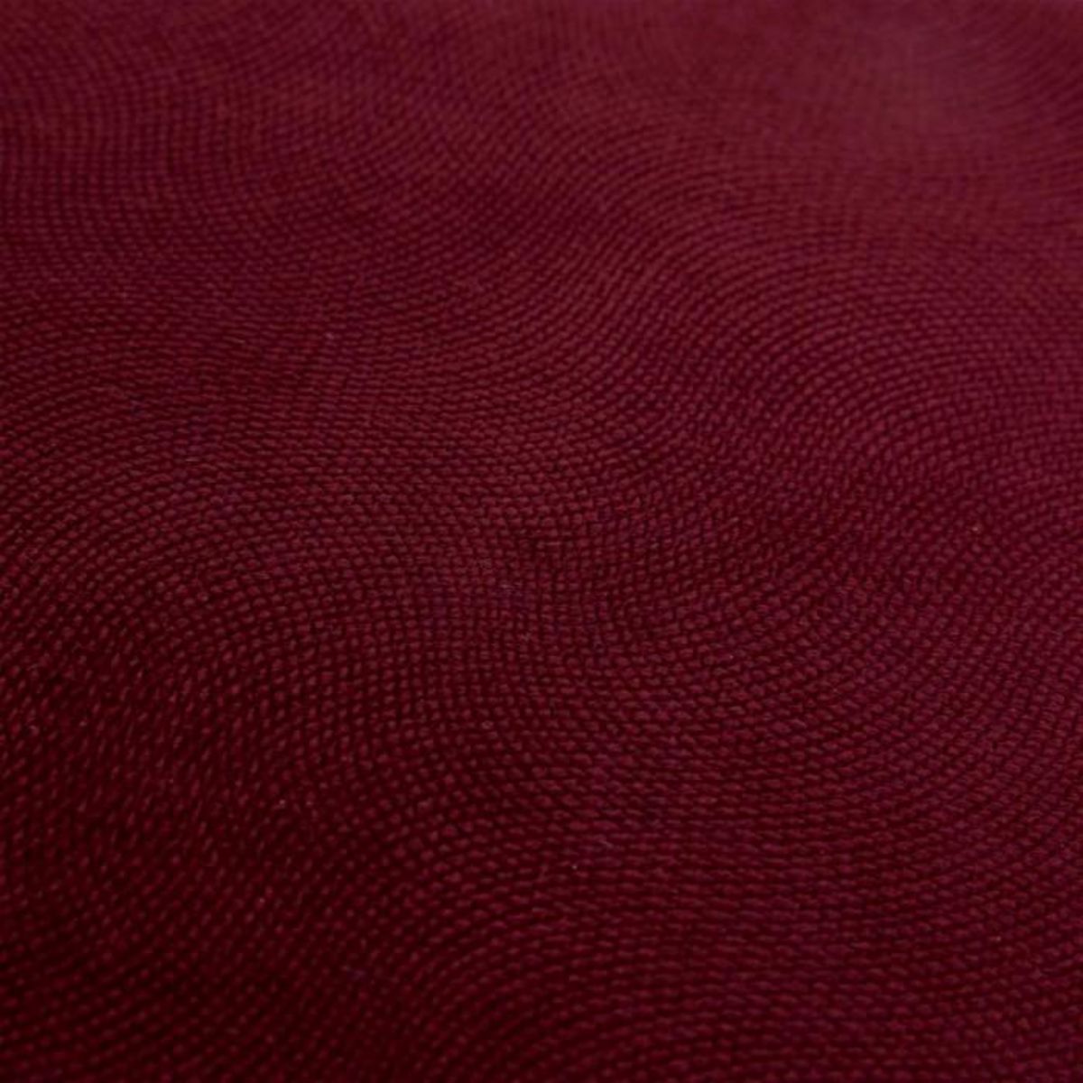 ATMOSPHERA Galette de Chaise Uni  Lilou  38x38cm Rouge Grenat