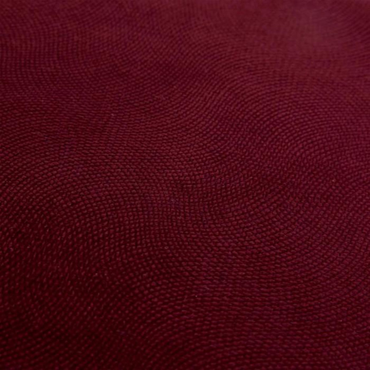 ATMOSPHERA Galette de Chaise Uni  Lilou  38x38cm Rouge Grenat