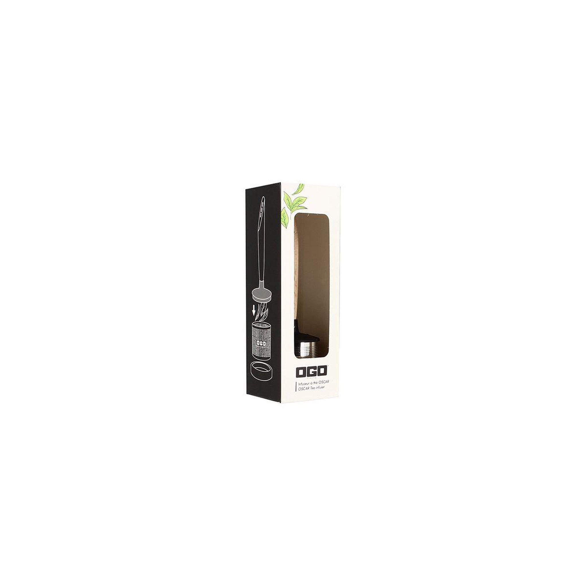 Voir la diapositive 5 : OGO LIVING Infuseur à thé à thé oscar en hetre et inox