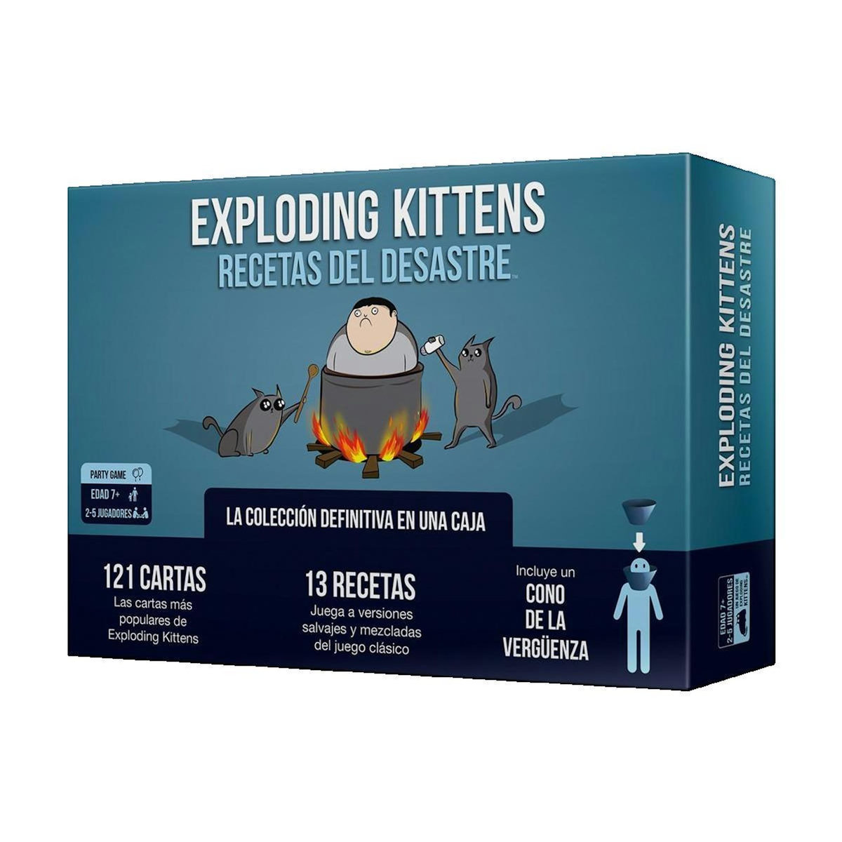 Figuine Jeu de cartes Figuine Exploding Kittens Recettes du désastre