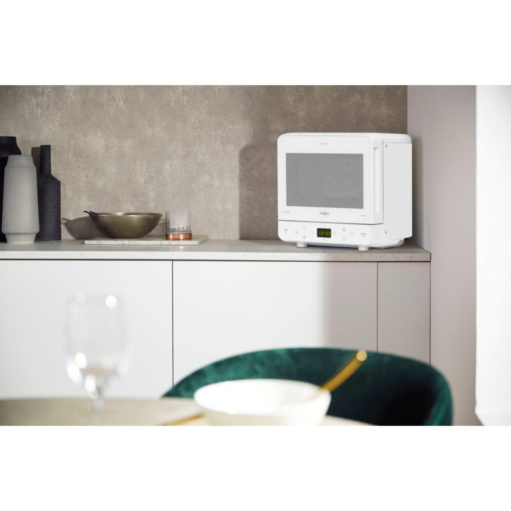 Voir la diapositive 4 : Whirlpool Micro ondes grill max38fw crisp