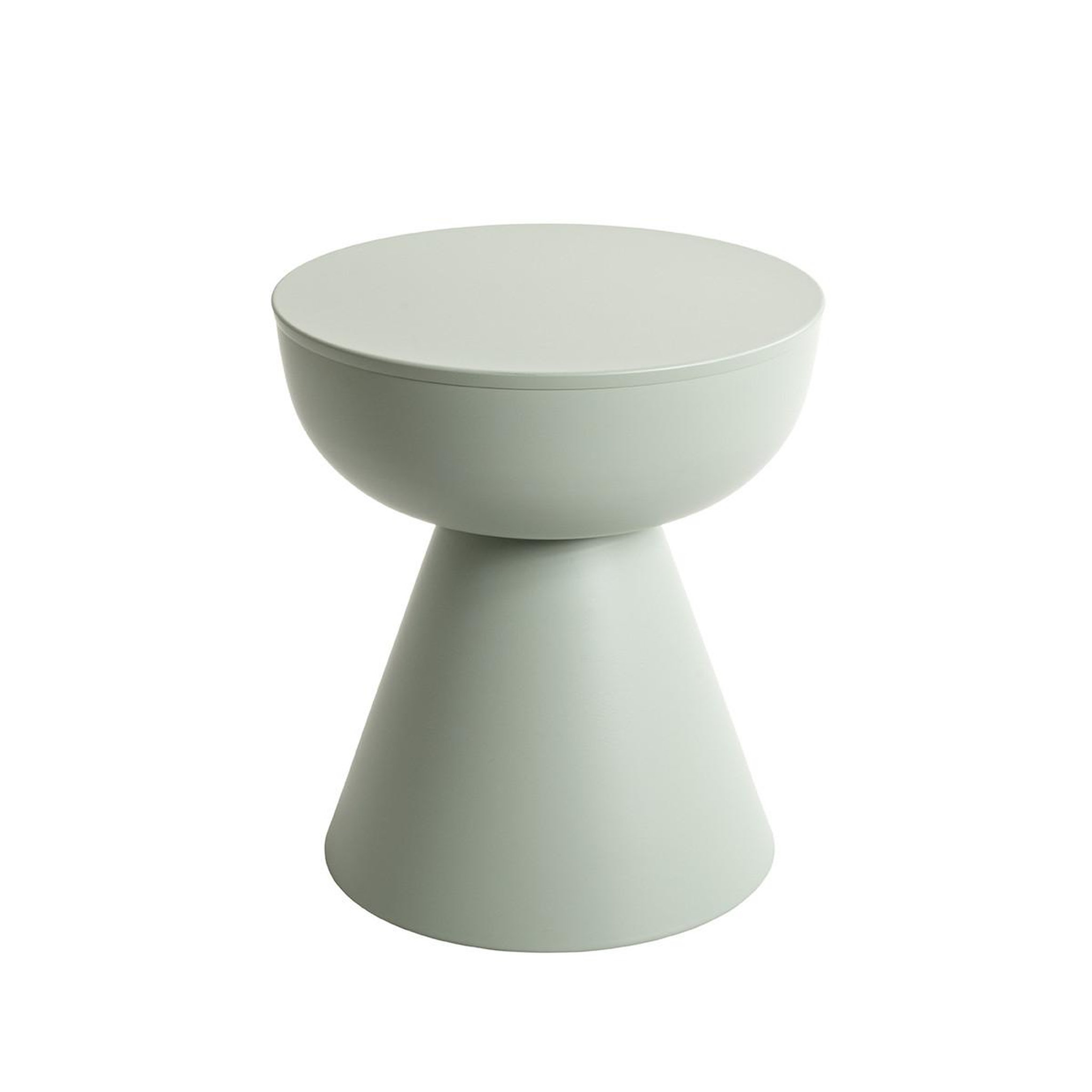 Paris Prix Table d'Appoint en Métal  Merlin  45cm Vert Sauge