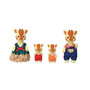 Voir la diapositive 3 : EPOCH SYLVANIAN FAMILIES - Famille Girafe - 4 personnages articulés - Orange - Mixte
