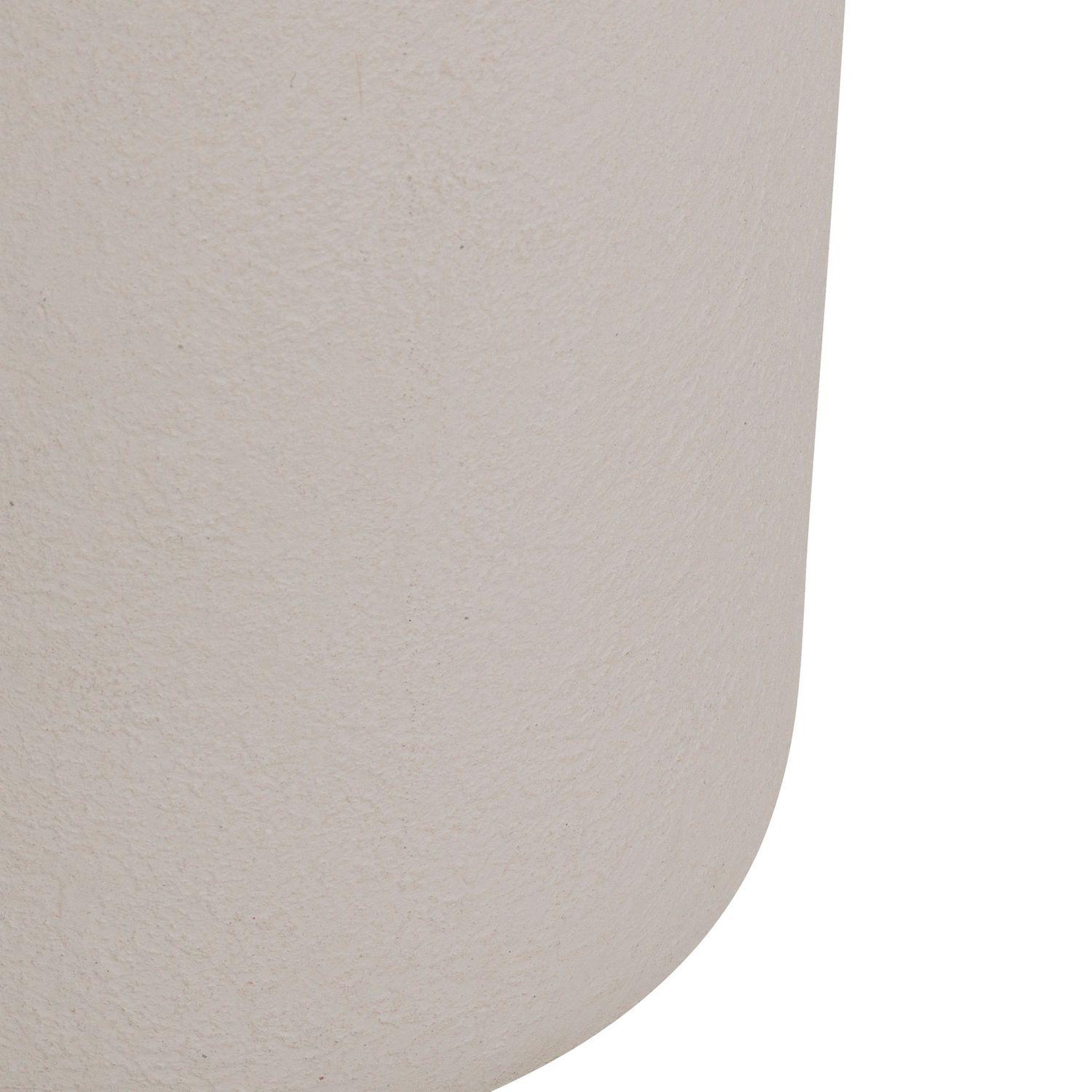 Voir la diapositive 5 : ATMOSPHERA Lampadaire cylindrique en grès erin - gris