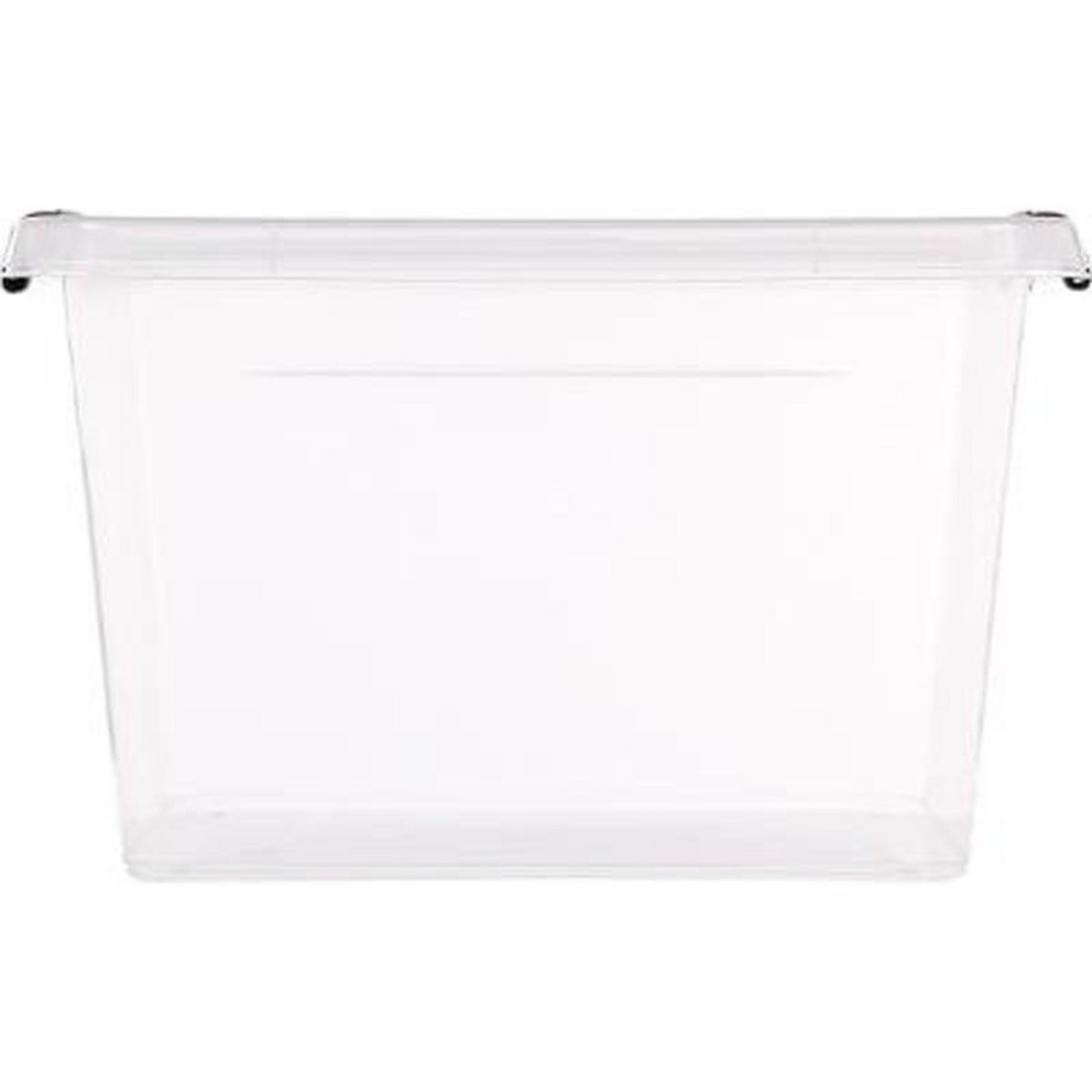  Boîte de Rangement  Clip  6,5L Transparent