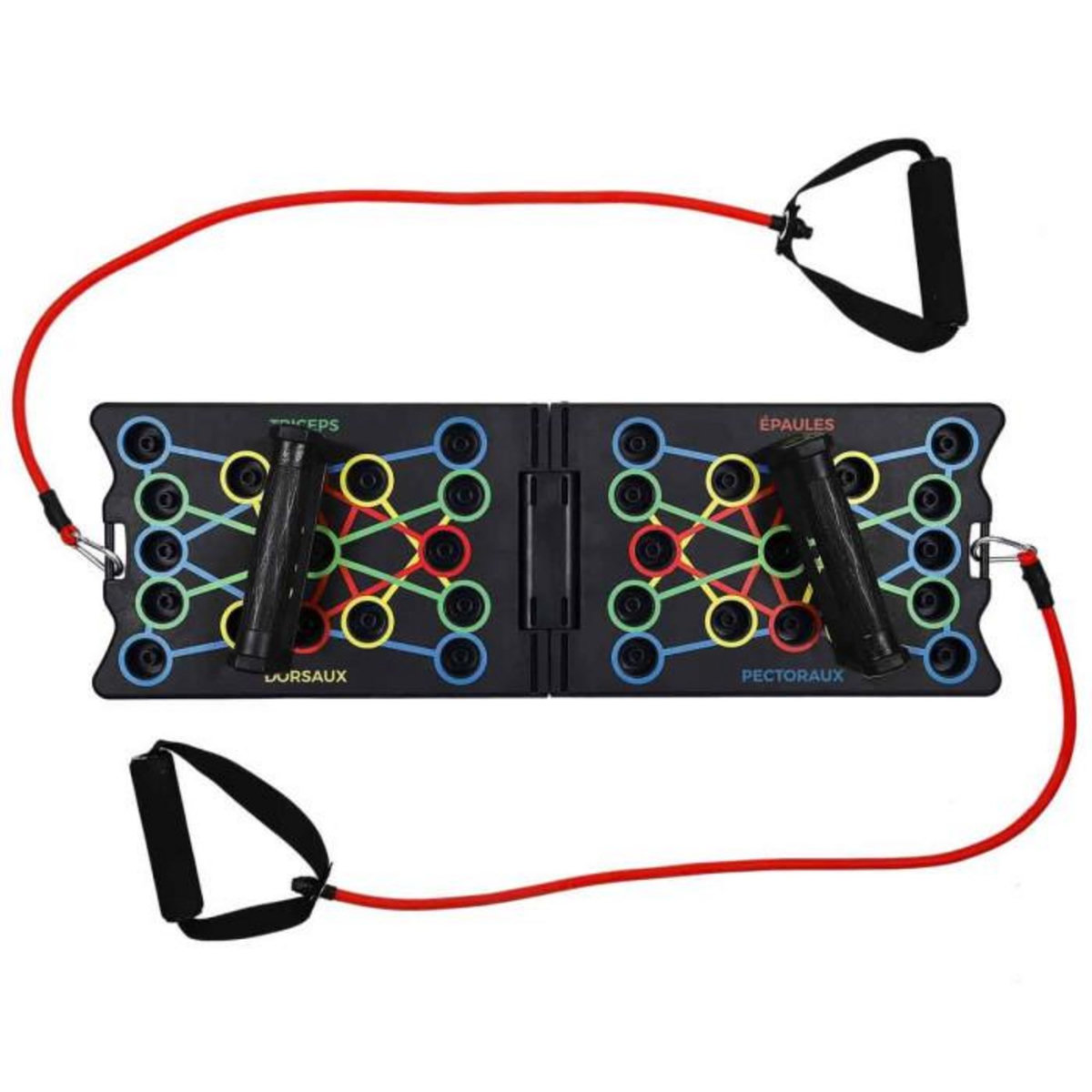 Paris Prix Planche de Musculation  17 en 1  66cm Multicolore