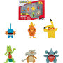 Voir la diapositive 1 : BANDAI Pack de 6 figurines Pokémon Collection n°4