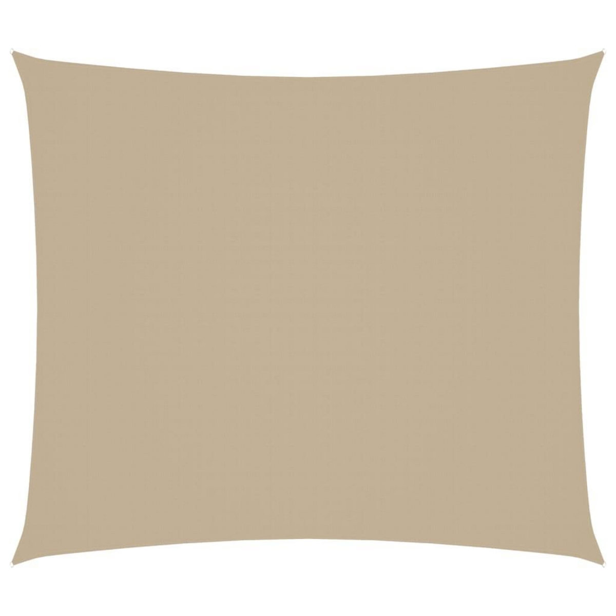 VIDAXL Voile de parasol tissu oxford rectangulaire 2,5x3 m beige