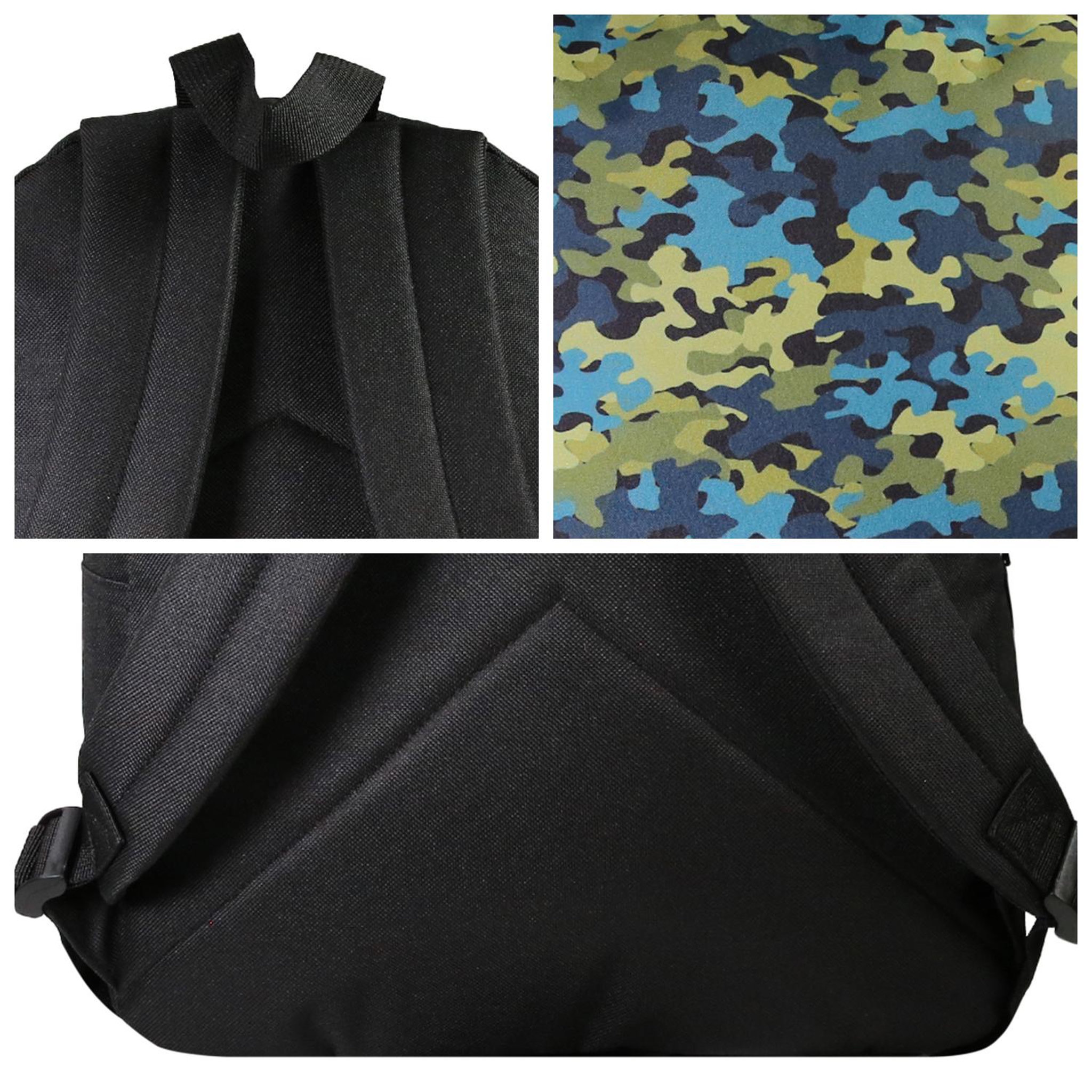 Voir la diapositive 5 : Bagtrotter Sac à dos scolaire Offshore   1 compartiment bleu marine  - Bagtrotter