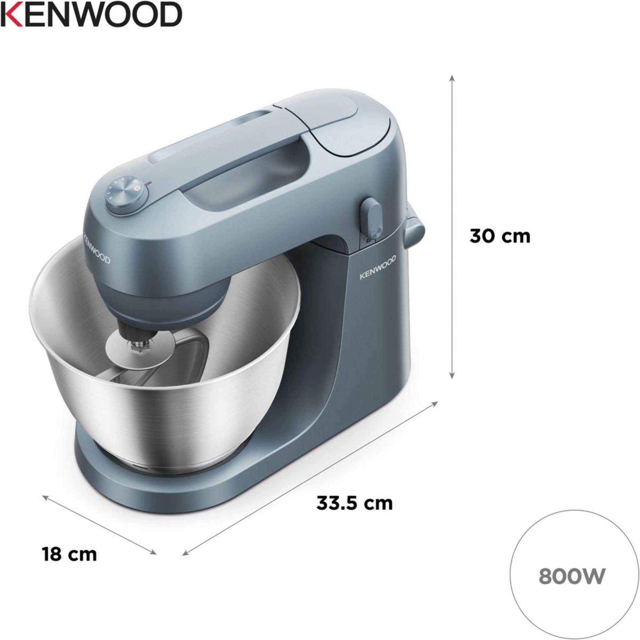 Voir la diapositive 5 : KENWOOD Robot pâtissier go kzm35.000gy