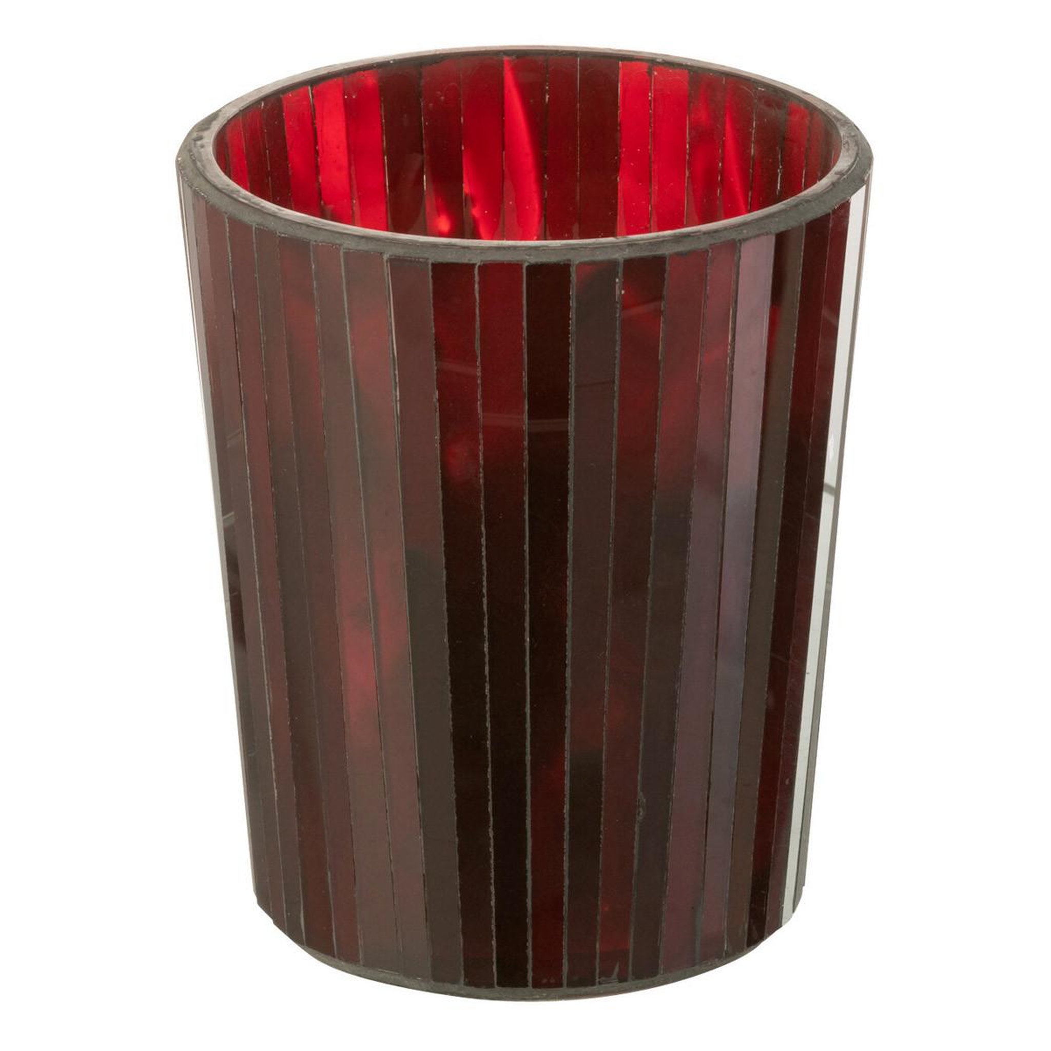 J-LINE Bougie parfumée  noa  15cm ruby red