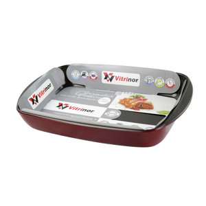 Petit Plat à Four En Verre Borosilicate 1 L – Moule Rectangulaire 26x15 Cm – Micro-ondes, Lave-vaisselle, Résistant