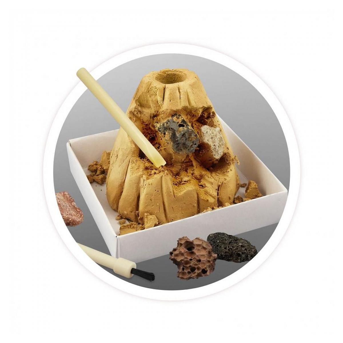 BUKI Kit d'expérience volcanique Mini 2225 - Éruption et Découverte