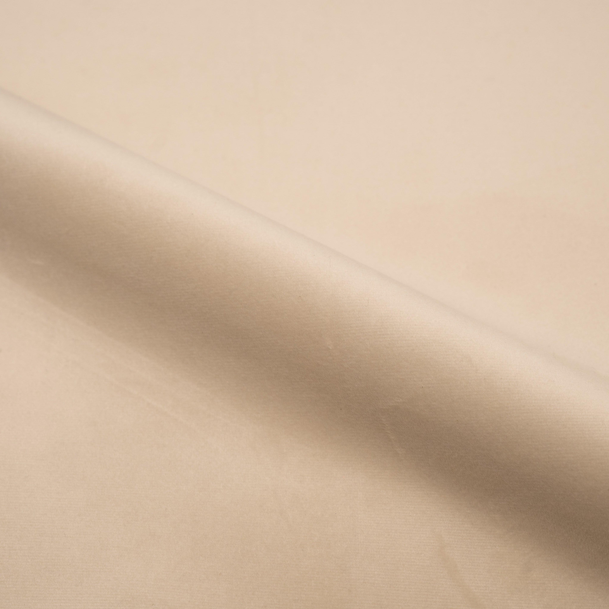 Voir la diapositive 3 : MAISON PAVANE Lot de 2 chaises en velours blanc cassé et bois de noyer-esmée