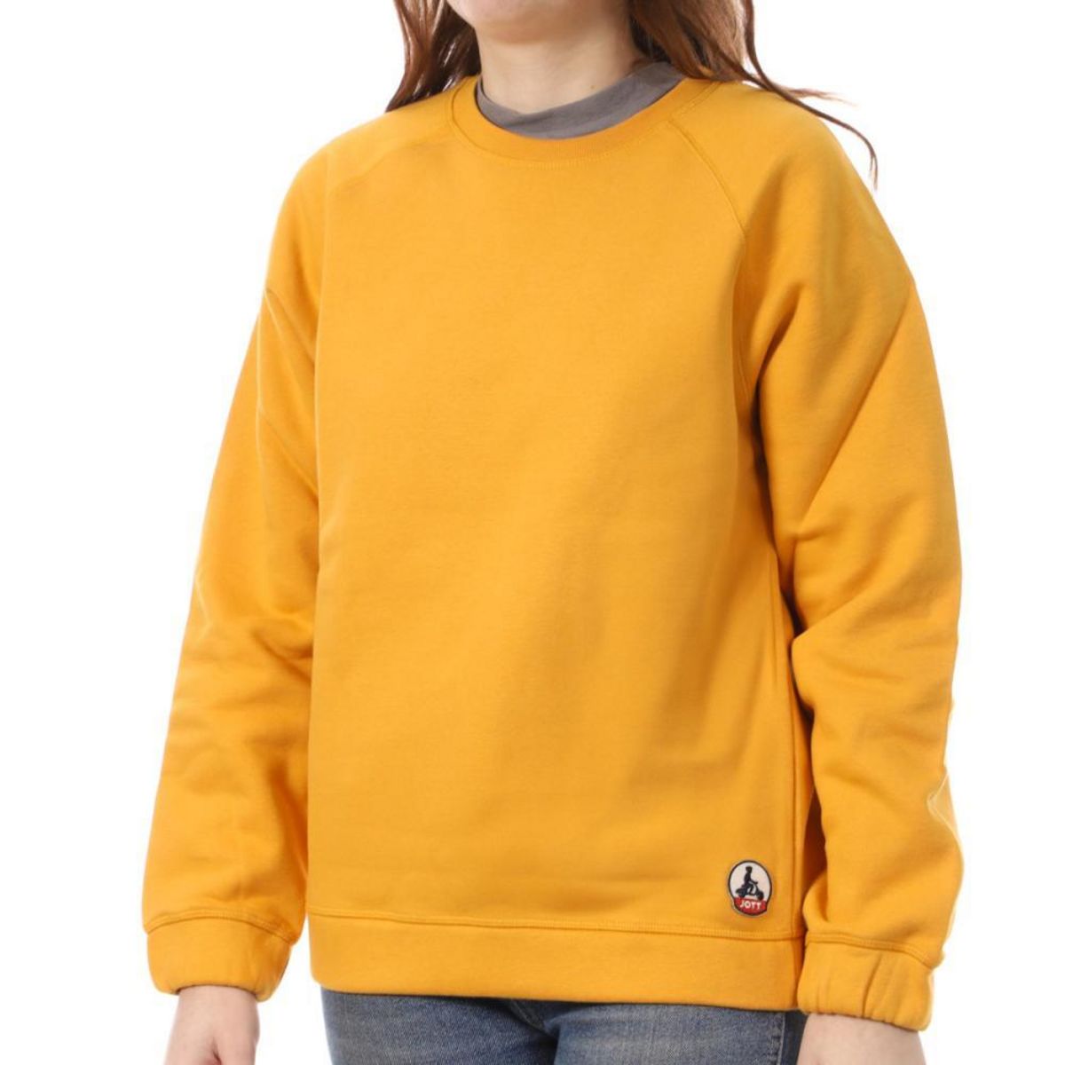JUSTOVERTHETOPJOTT Sweat jaune Femme Jott Reign