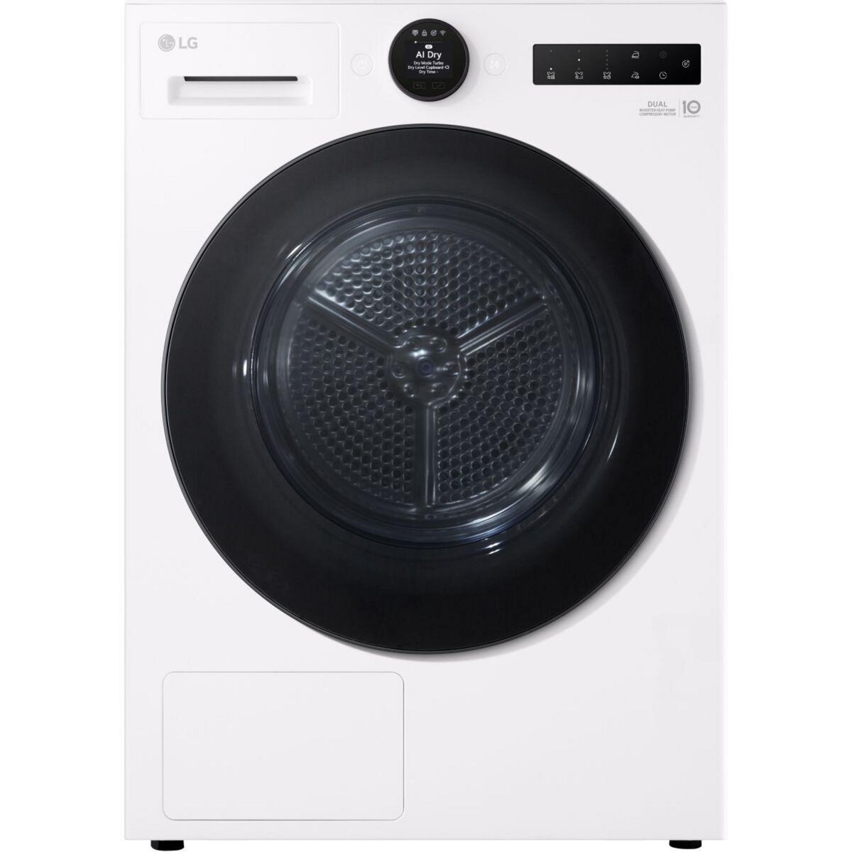 LG Sèche linge pompe à chaleur RH9X76WH
