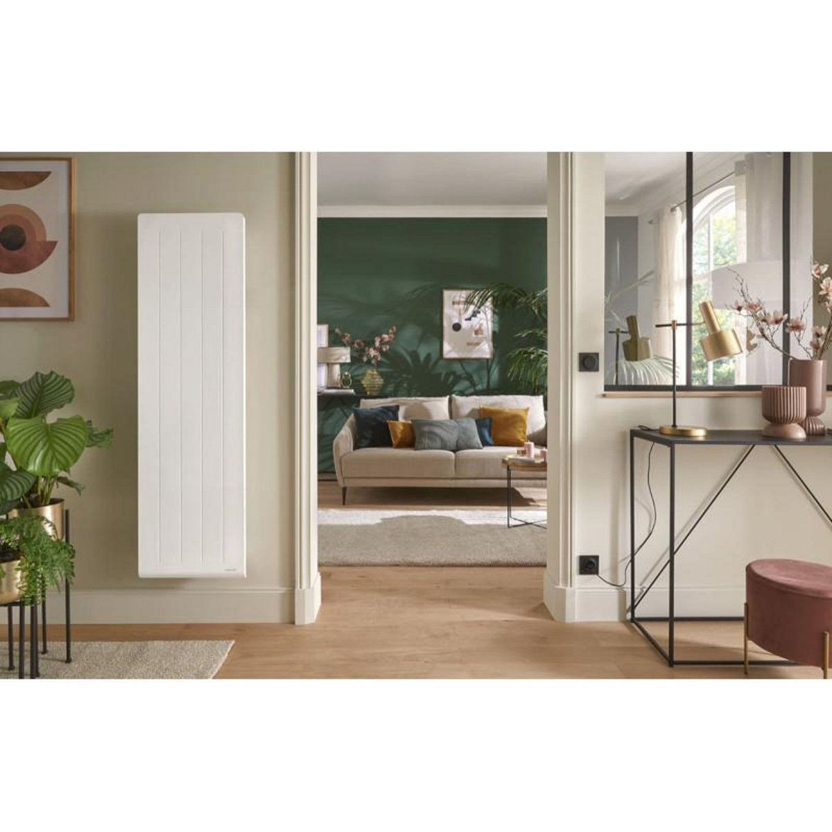 Atlantic Radiateur électrique 1500W NIRVANA NEO vertical blanc ATLANTIC 529912