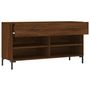 Voir la diapositive 5 : VIDAXL Banc à chaussures chêne marron 102x35x55 cm bois d ingénierie