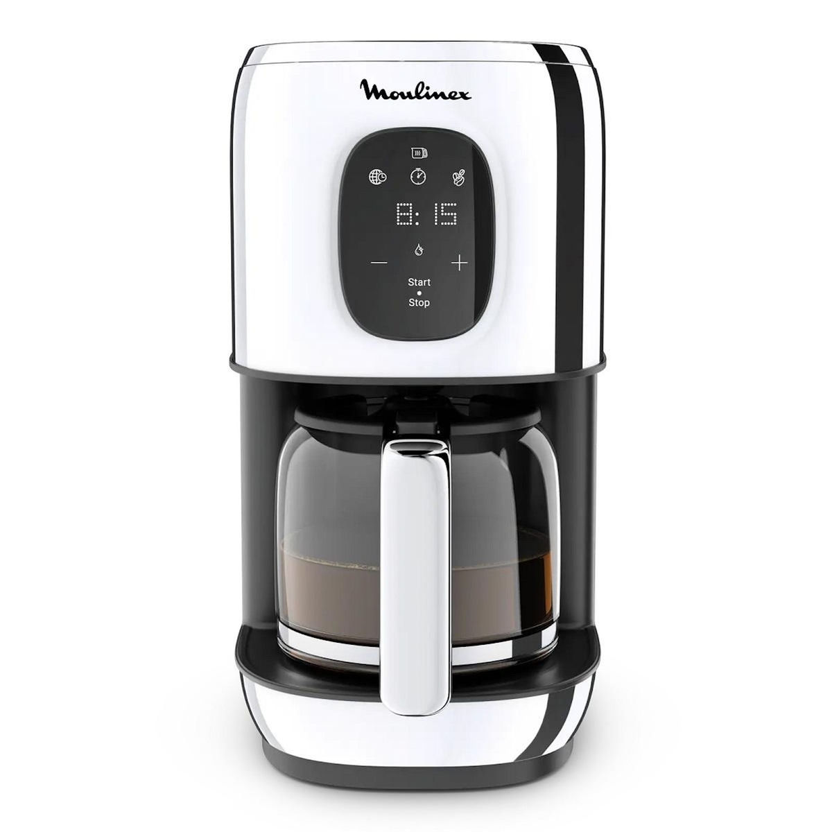 MOULINEX Cafetière filtre programmable 15 tasses 1000w - FG883D10