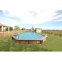 Voir la diapositive 1 : SUNBAY Piscine bois Avila 9.42 x 5.92 x H1.46m