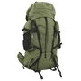 Voir la diapositive 1 : VIDAXL Sac à dos de randonnée vert armée 100 L tissu oxford