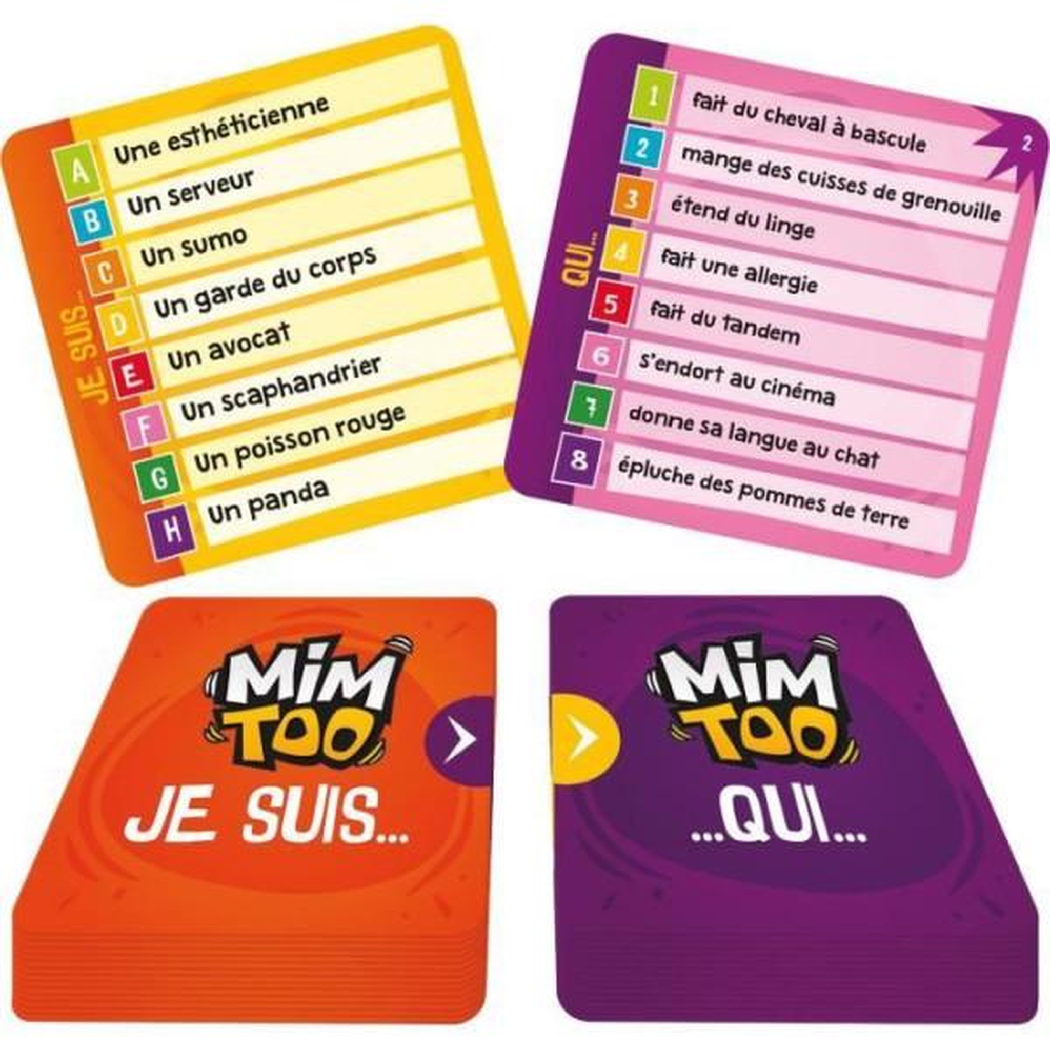 Voir la diapositive 6 : Asmodee Jeu d'ambiance Asmodee Mimtoo Nouvelle Edition