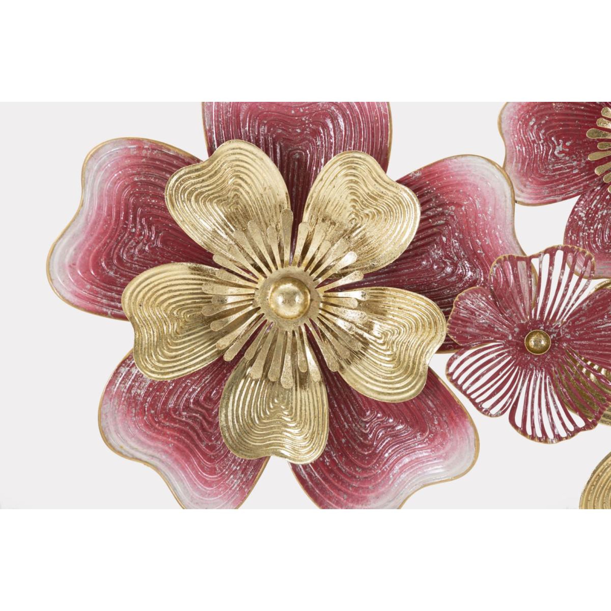 Voir la diapositive 3 : Paris Prix Décoration murale en métal  lobi  91cm multicolore