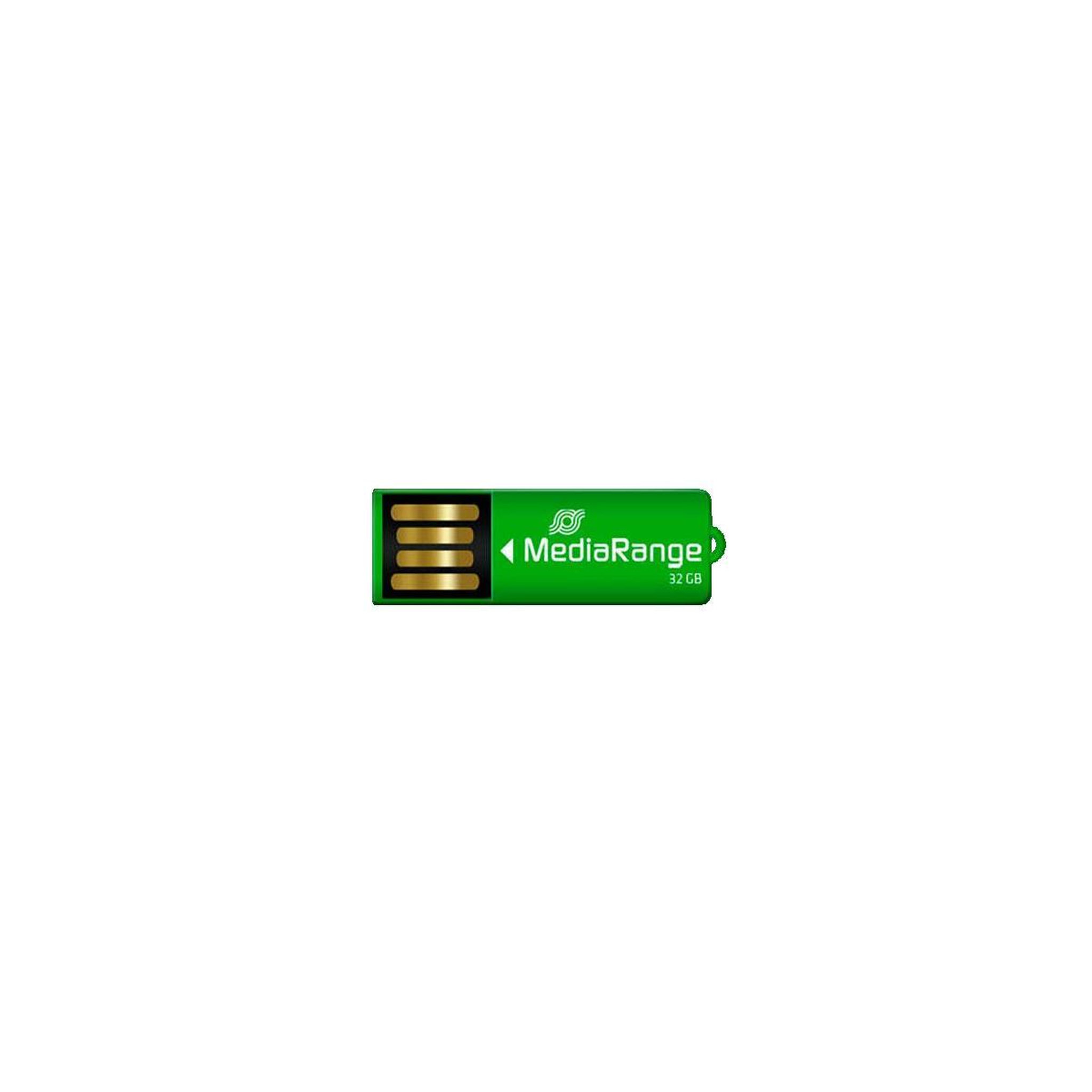Voir la diapositive 2 : Medion Clé USB MediaRange MR977 32 Go verte