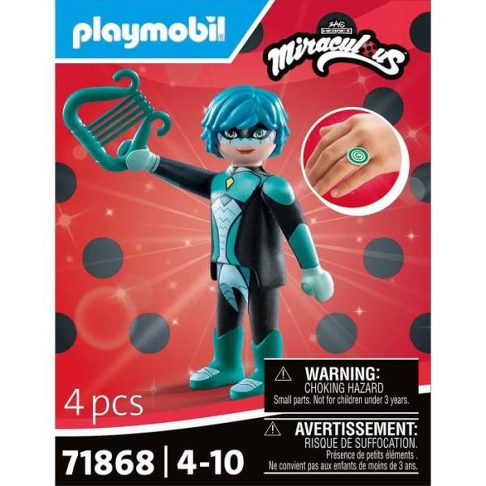 Voir la diapositive 4 : PLAYMOBIL PLAYMOBIL 71868 Miraculous : Viperion