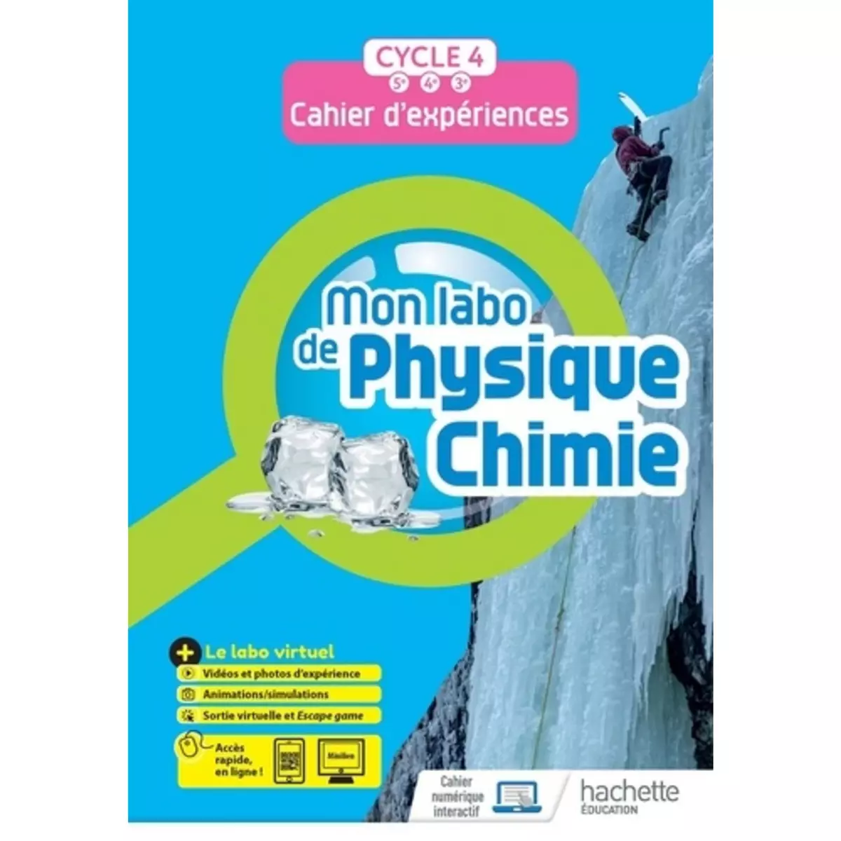  MON LABO DE PHYSIQUE-CHIMIE CYCLE 4. CAHIER D'EXPERIENCES, EDITION 2021, Donadei Fabienne