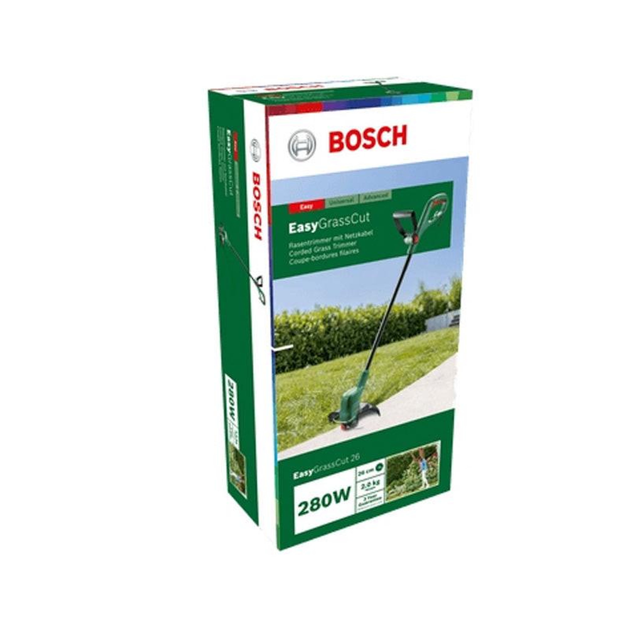 Voir la diapositive 3 : BOSCH Coupe-bordures filaire BOSCH EasyGrassCut 26