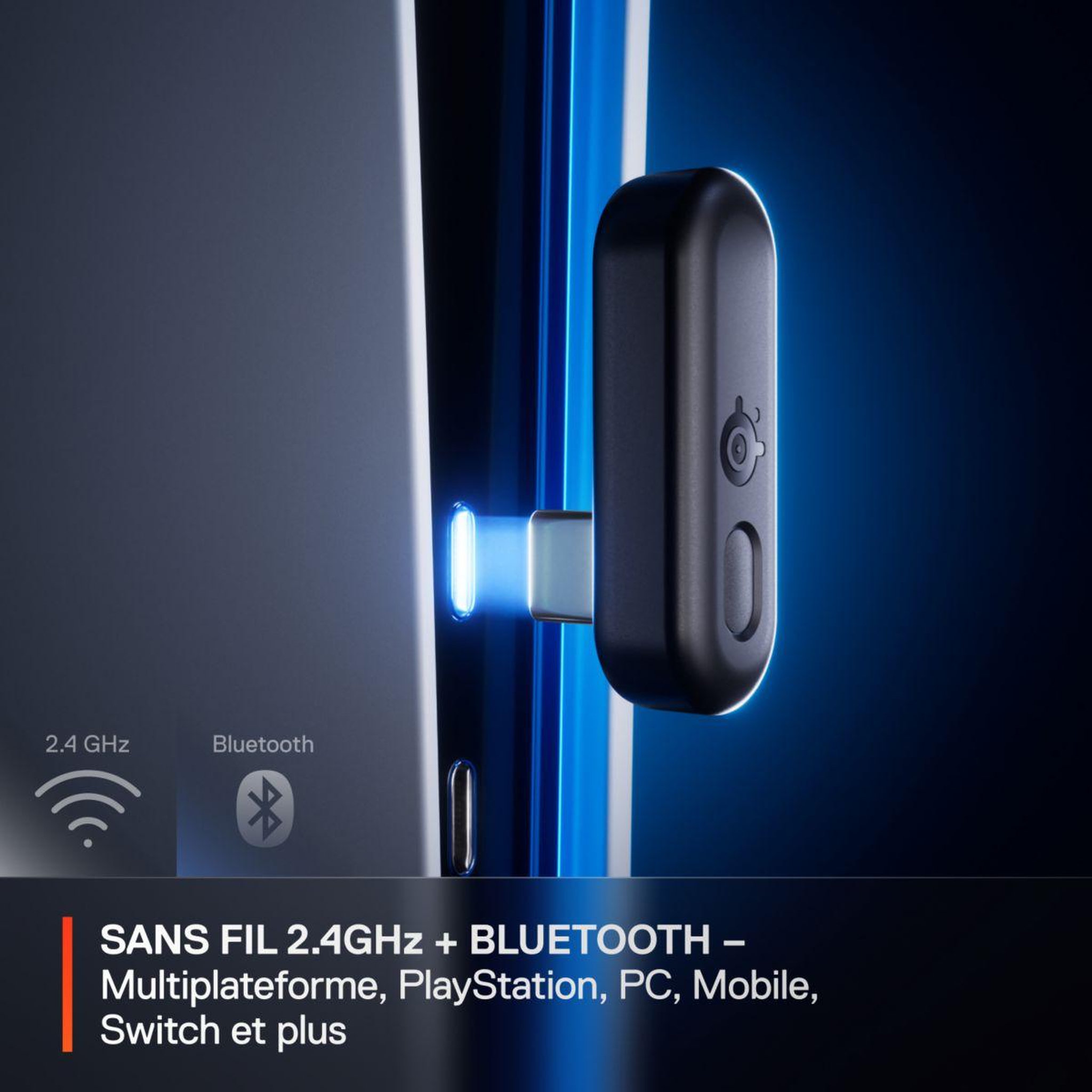 Voir la diapositive 5 : STEEL SERIES Casque gamer Arctis GameBuds Blanc
