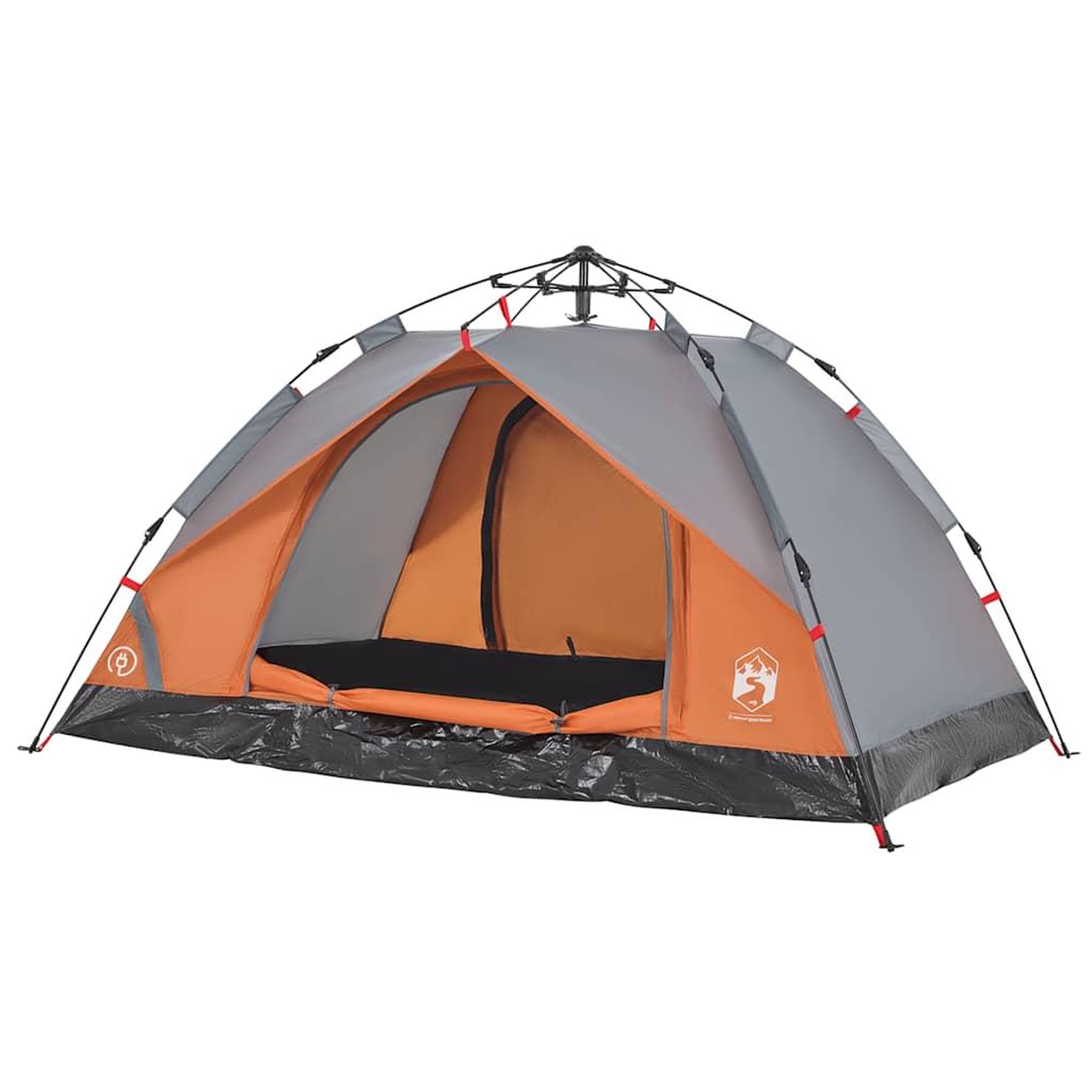 Voir la diapositive 4 : VIDAXL Tente de camping a dome 3 personnes liberation rapide