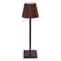 Voir la diapositive 1 : Paris Prix Lampe à Poser Tactile Effet Bois  Alana  36cm Marron