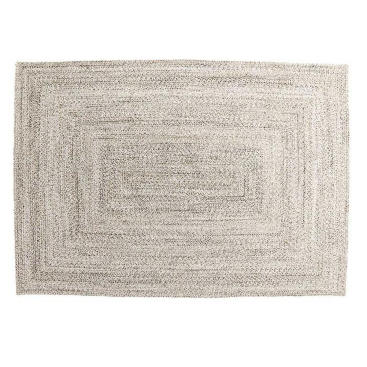 Paris Prix Tapis Déco Tressé  Petra  200x290cm Beige