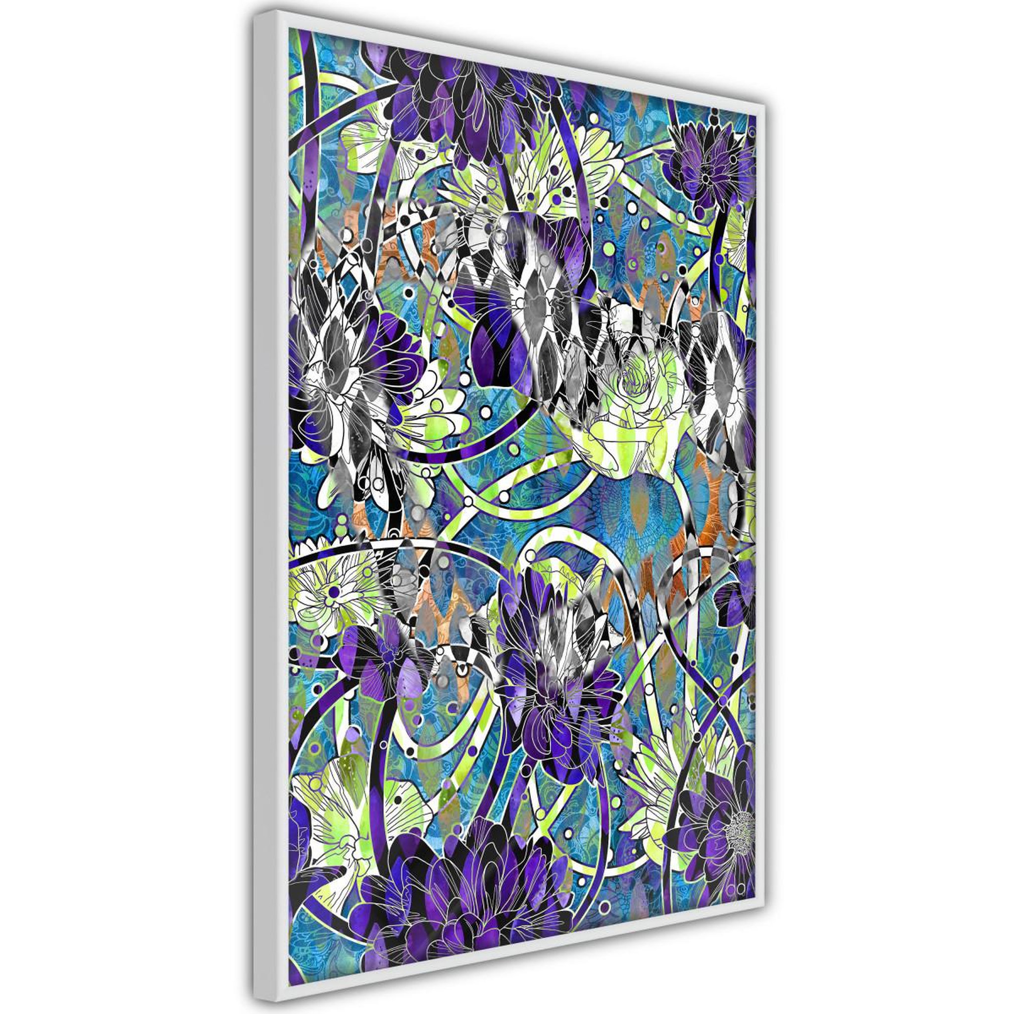 Paris Prix Affiche Murale Encadrée  Modern Arabesque