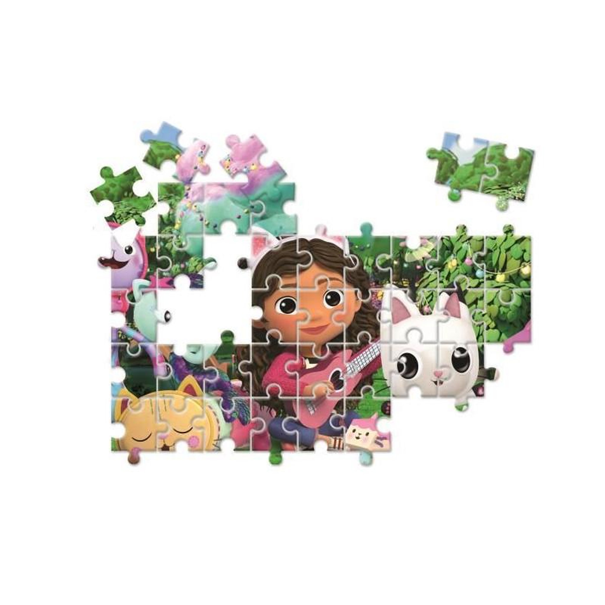 Voir la diapositive 2 : CLEMENTONI Jeu éducatif enfant 4 en 1 Gabby et la Maison Magique apprentissage – Clementoni