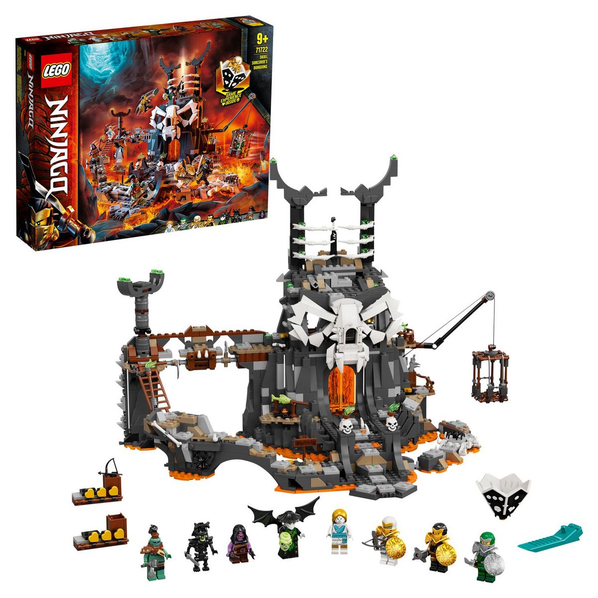 LEGO Ninjago 71722 Le donjon du Sorcier au Crâne