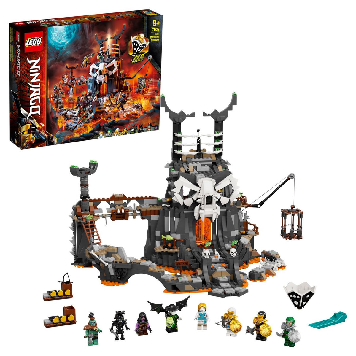 LEGO Ninjago 71722 Le donjon du Sorcier au Crâne