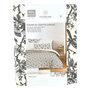 Voir la diapositive 5 : COTON PUR Pack complet housse de couette réversible pour lit 90 x 190 cm Bérengère nuage