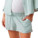 MAMALICIOUS Short de Grossesse  Amande Femme Mamalicious Mags. Coloris disponibles : Vert