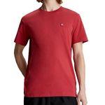 CALVIN KLEIN JEANS T shirt  Homme Calvin Klein Jeans  Embro Badge. Coloris disponibles : Rouge