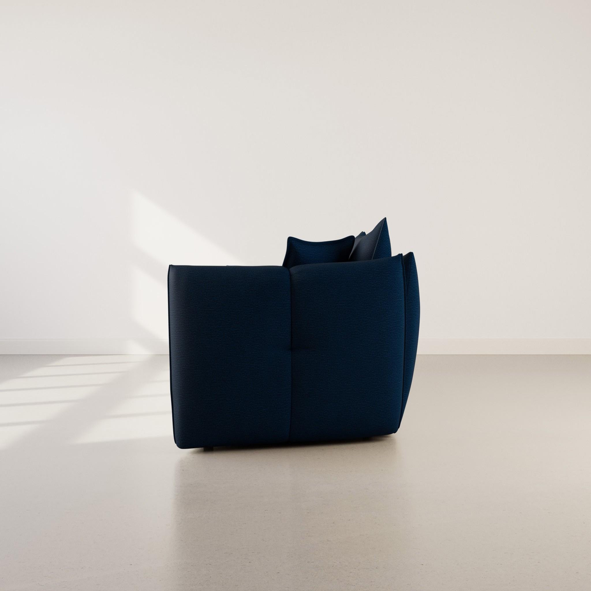 Voir la diapositive 5 : LISA DESIGN Cassiopee - canapé d'angle gauche 4 places en tissu texturé