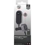 Voir la diapositive 3 : TNB Chargeur allume-cigare 98W 2xUSB A et 3xUSB-C noir